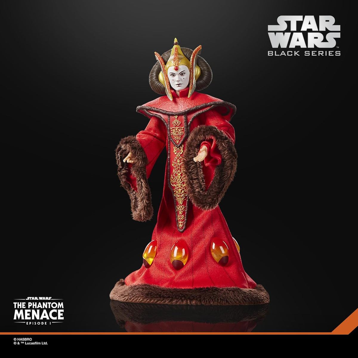 Star Wars Black Series Figura de acción de la Reina Amidala