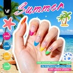 VANREESA Kit de 73 esmaltes de uñas de gel con luz UV y kit de taladro, Todo lo que necesitas