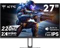 KTC Monitor para juegos QHD de 27 pulgadas 220Hz, IPS rápido 2K con