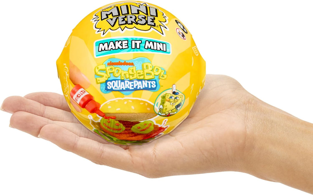 MGAs Miniverse Hazlo Mini Bob Esponja Mini Coleccionables