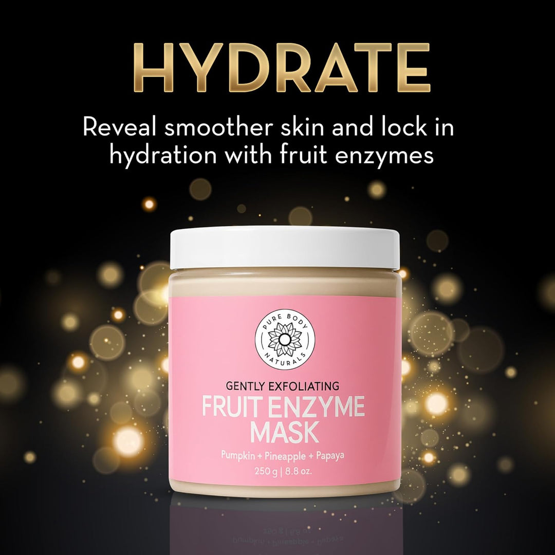 Pure Body Naturals Set de regalo de máscara facial para mujer, kit...