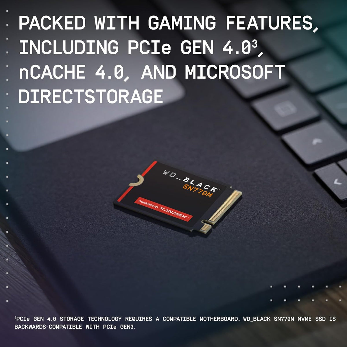 WD_BLACK SN770M 2TB M.2 2230 NVMe SSD - PCIe Gen 4.0, velocidades d...