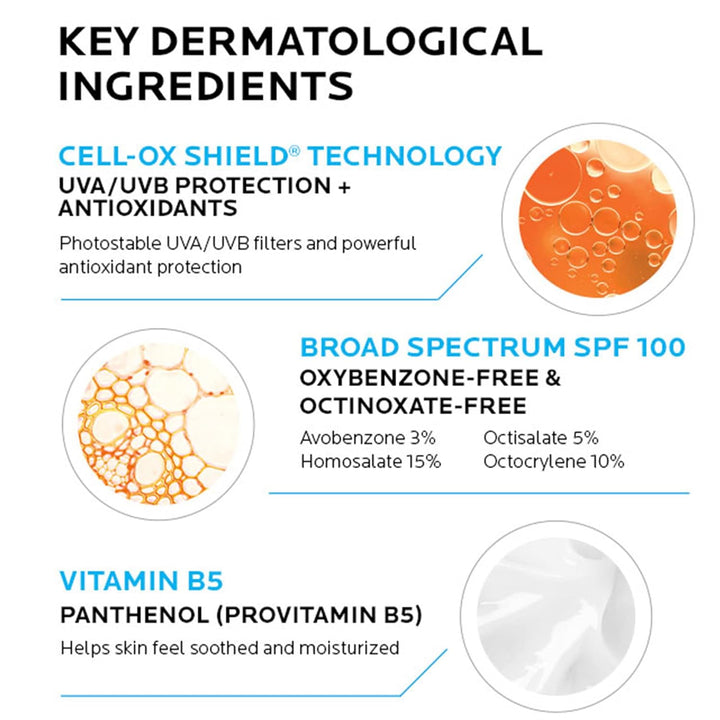 La Roche-Posay Anthelios Melt-In Milk Protector solar SPF 100, prot...