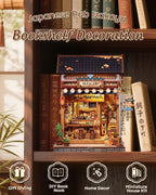 CUTEBEE Kit Book Nook, Casa en Miniatura DIY Izakaya Japonés para Adultos