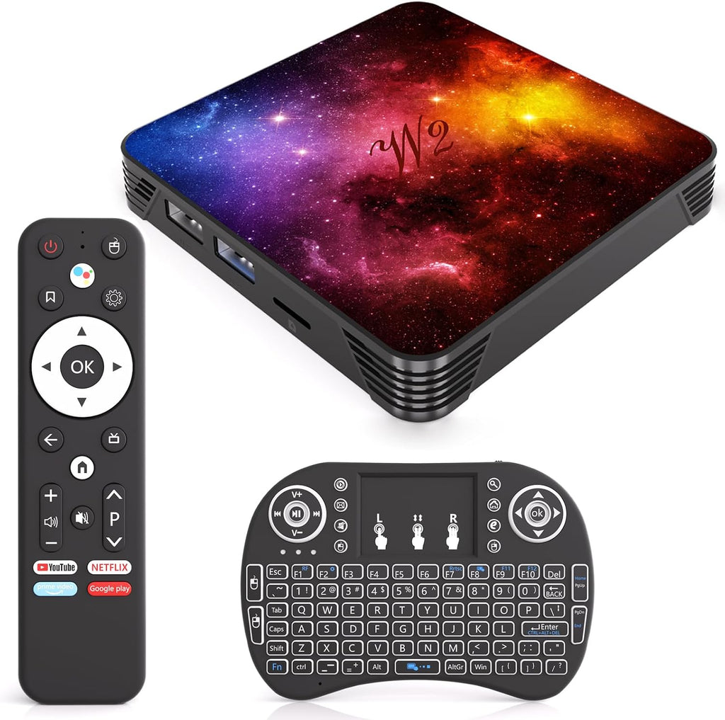 Android 14.0 TV Box 4GB RAM 64GB ROM, procesador de cuatro núcleos, mini