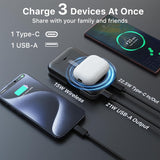 NOBIS Banco magnético de la energía 22.5W 10000mAh cargador portáti...