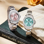 OLEVS Relojes para Mujeres Lujo Diamante con Fecha Analógico Cuartz para Mujer