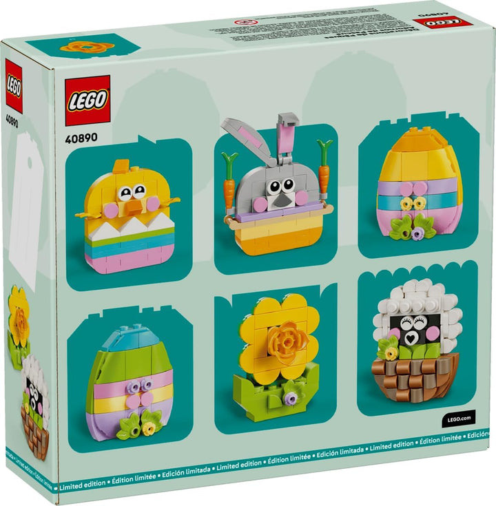 LEGO Decoraciones de Pascua - Juego de construcción de primavera de...