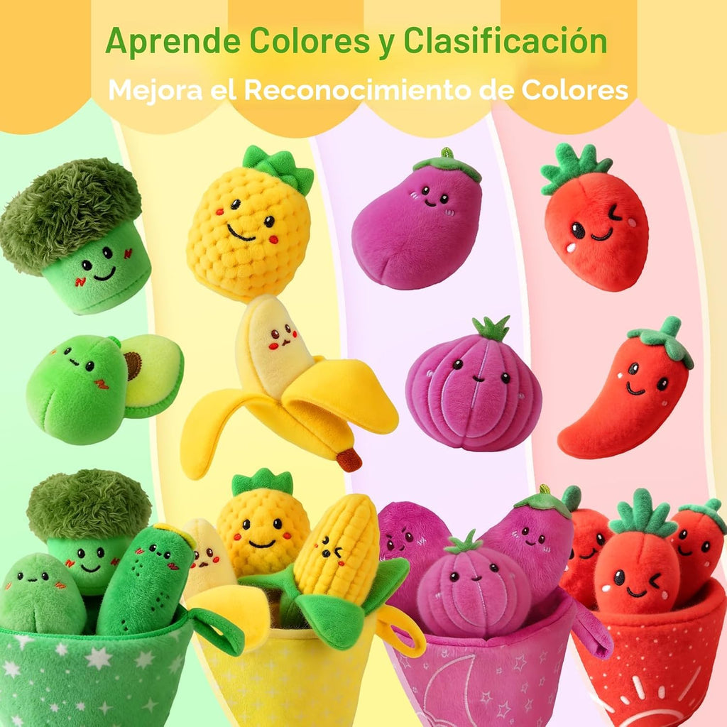 Juguetes para bebés de 6 a 12 meses, 16 piezas Montessori de
