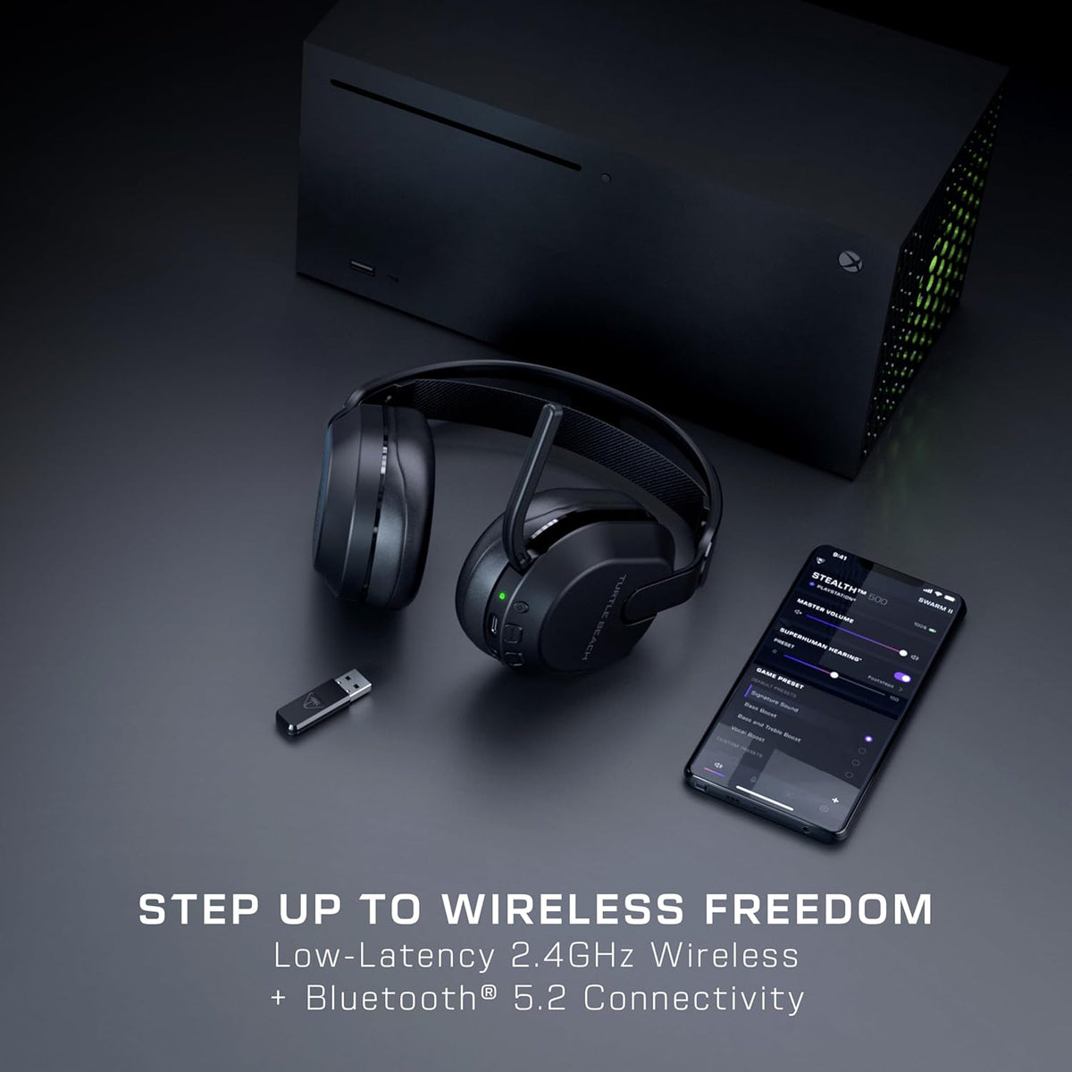 Turtle Beach Stealth 500 Auriculares inalámbricos multiplataforma para juegos para Xbox