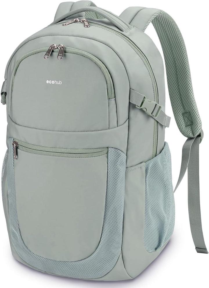 ECOHUB Mochila de viaje para mujeres, para portátil de 17.3 pulgada...
