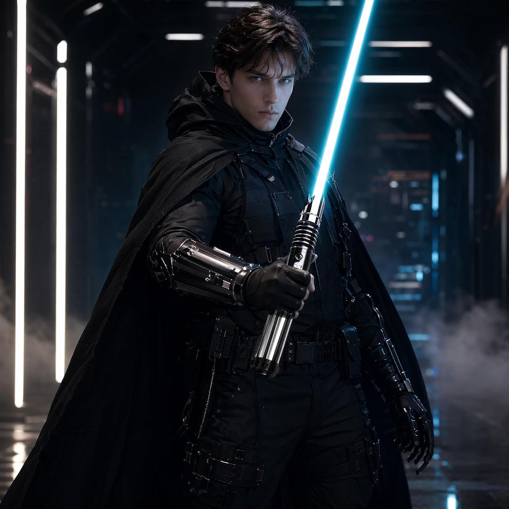 Dueling Lightsaber, 16 Colores 4 Modos y Sonidos FX 2 en 1 Lightsabers