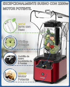 Licuadora profesional Plus, comercial y hogar, 80oz, 2200W, K90