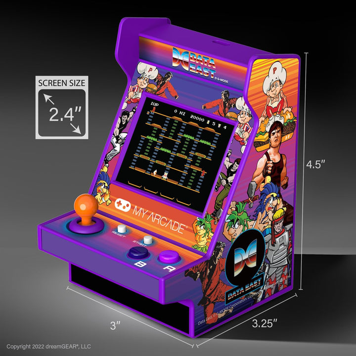 MY ARCADE Data East Hits Nano Player - 4.5" Fully Playable Port...
