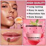 LZXLUKGIR Bálsamo labial de miel, mascarilla hidratante para labios...