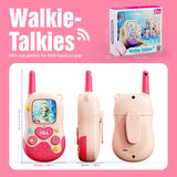 Walkie Talkies - Juguetes para niñas 2 paquetes de regalos