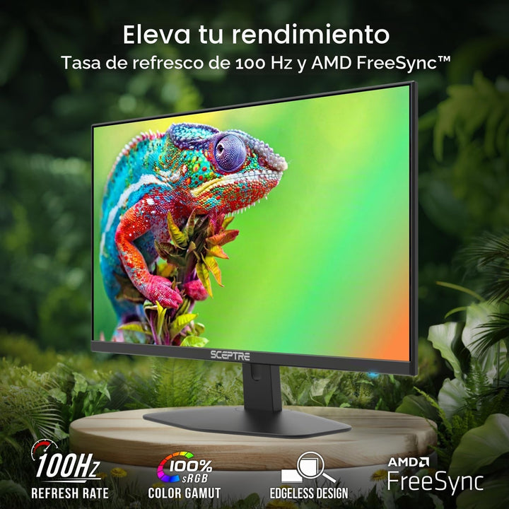 Sceptre Nuevo monitor para juegos de 24 pulgadas 100Hz 1ms DisplayP...