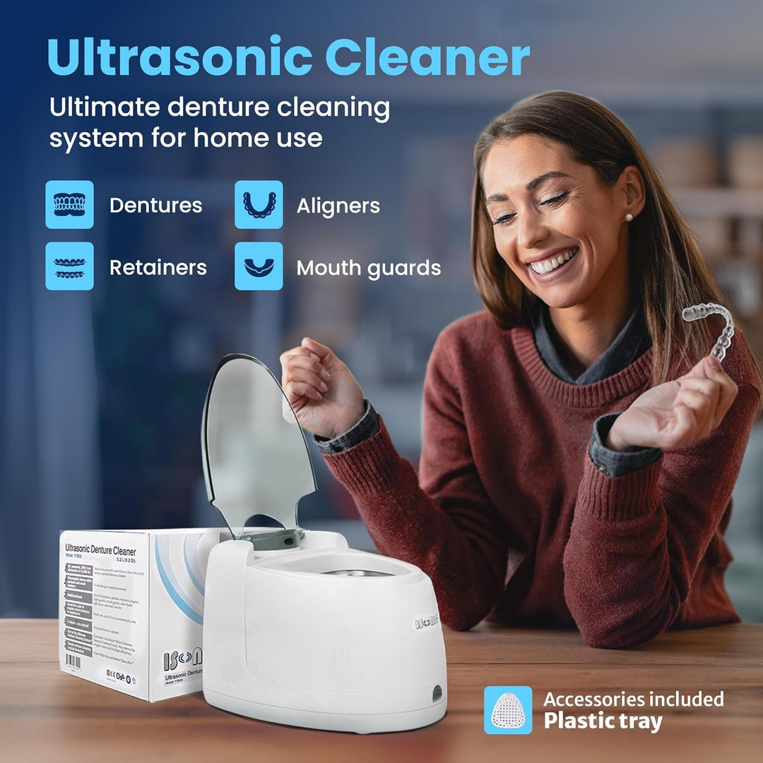 iSonic F3900 Limpiador ultrasónico para prótesis dental\/alineador\...