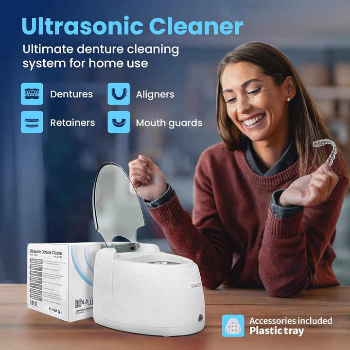 iSonic F3900 Limpiador ultrasónico para prótesis dental\/alineador\...