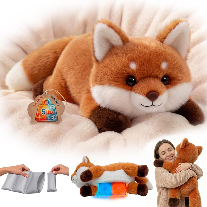 Mewaii Animales de peluche con peso para adultos y niños, de 2 a 5...
