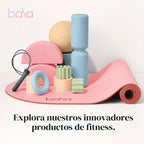 La Esterilla Bala Plush, Esterilla de Yoga Antideslizante para Gimnasio en Casa, 10 mm