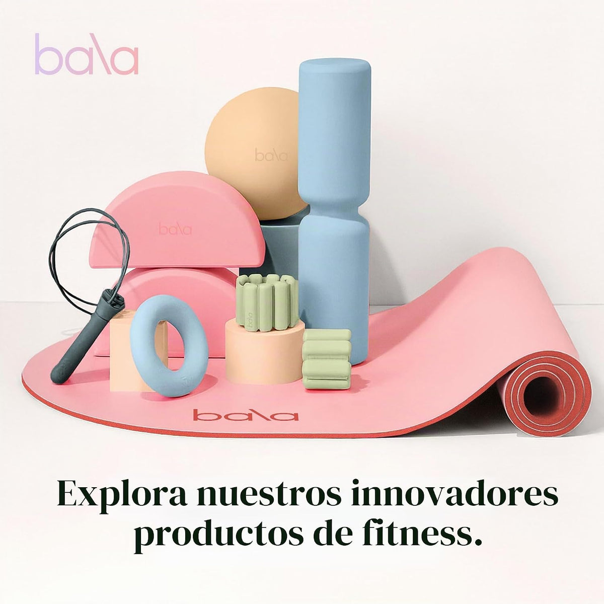 La Esterilla Bala Plush, Esterilla de Yoga Antideslizante para Gimnasio en Casa, 10 mm