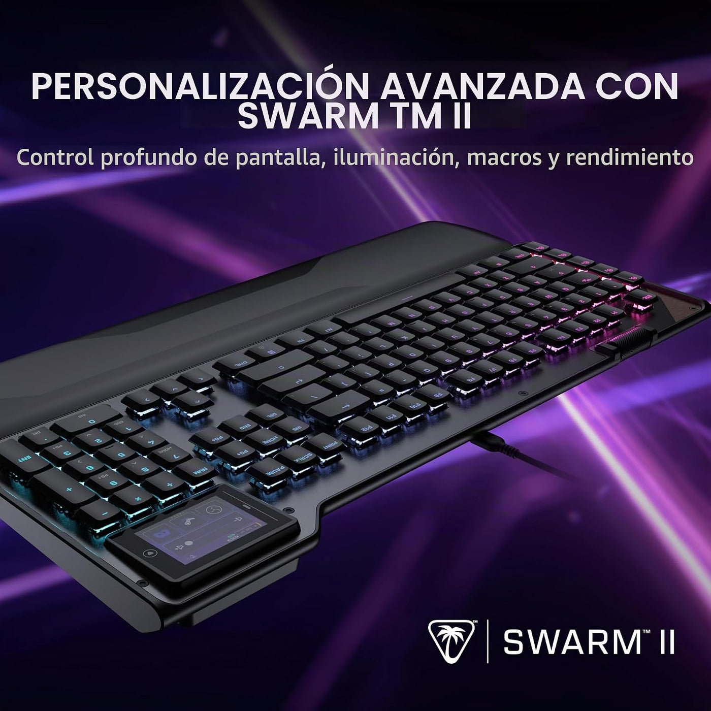 Turtle Beach Command Series KB5 Teclado mecánico para juegos de tam...