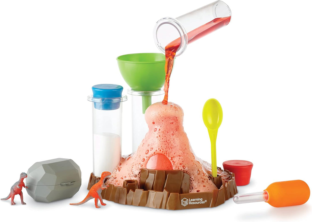 Learning Resources Fizzy Volcano - 13 Piezas, Edades 4+, Kits de La...