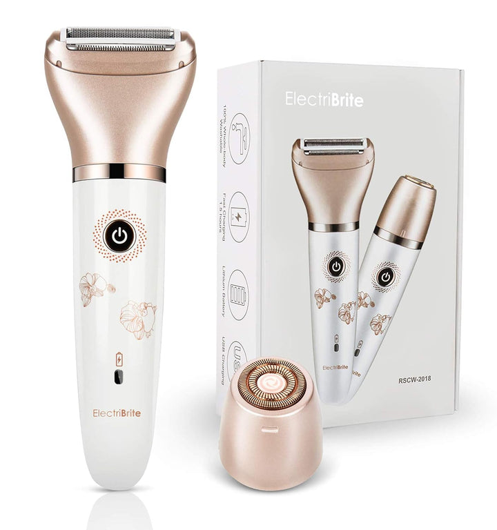 Maquinilla de afeitar eléctrica para mujer \u2013 Sin dolor 2 en 1...