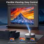 [Aplicaciones integradas] ClokoWe Mini proyector con WiFi y Bluetoo...