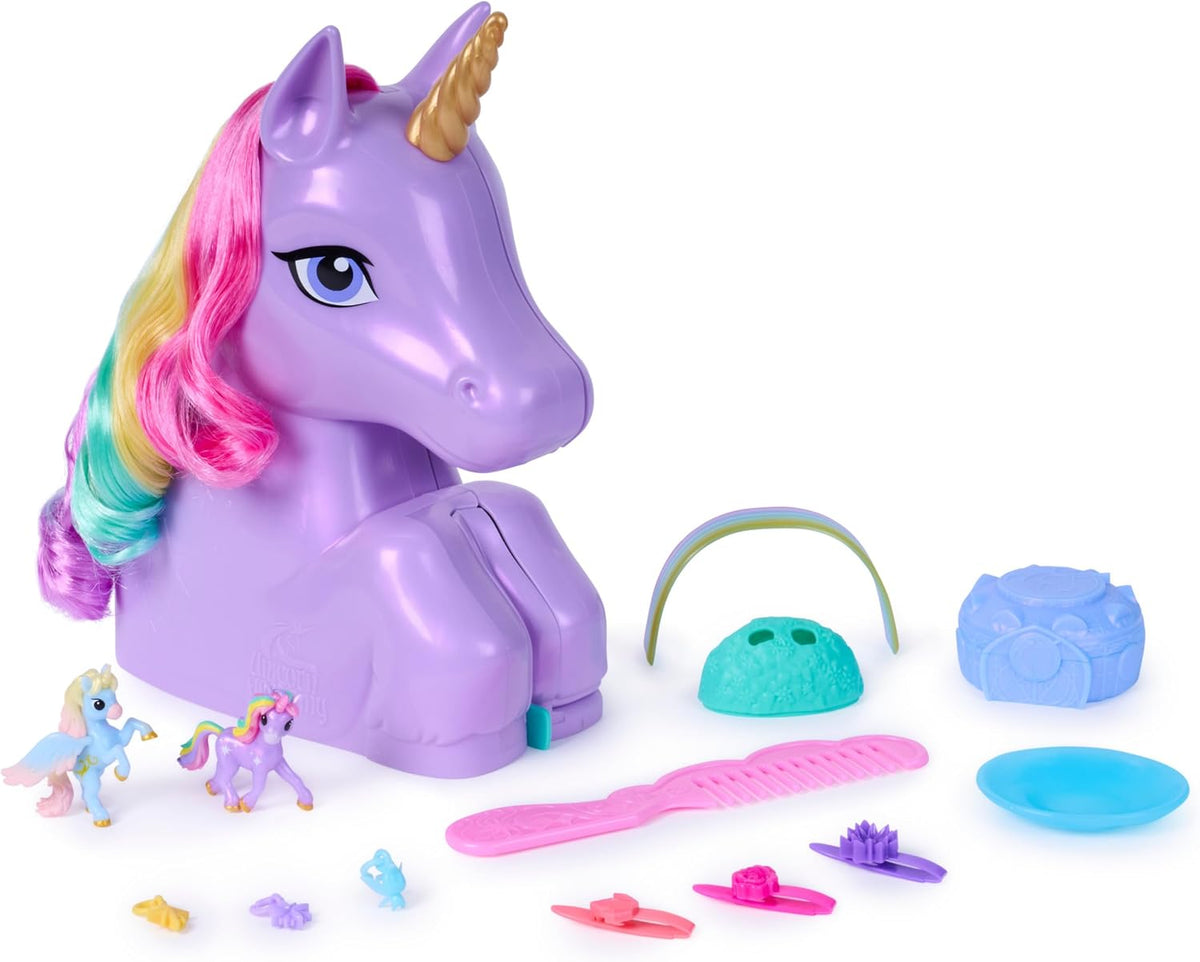 Unicorn Academy Wildstar - Cabeza, muñecas y juguetes de unicornio, a