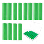 12PCS Aligner Chew, Aligner Bandejas Chompers para Invisalign, Verde