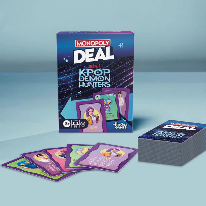 Monopoly Oferta Juego de cartas Kpop Demon Hunters Juegos