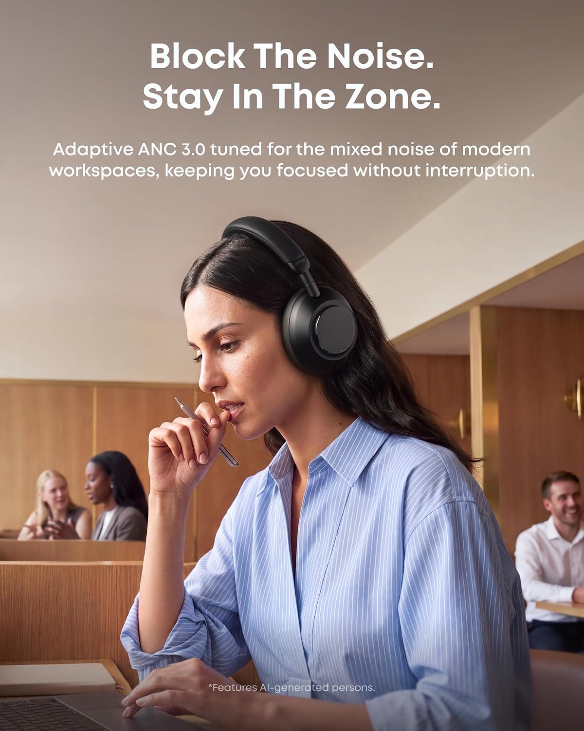 Anker Soundcore Space 2 Pro ANC - Auriculares sobre la oreja