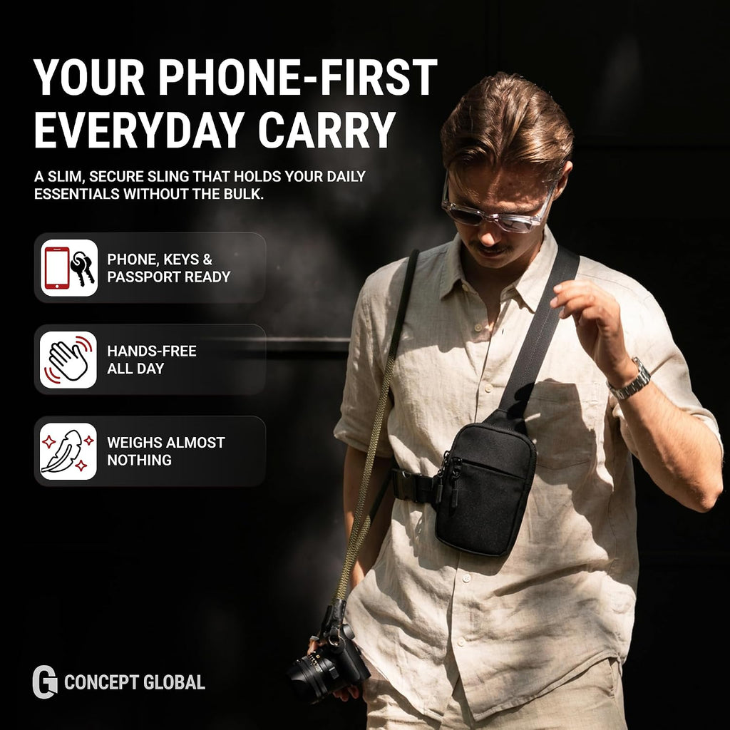 Bolso tipo bandolera de viaje para hombres y mujeres, bolso cruzado antirrobo con bloqueo RFID