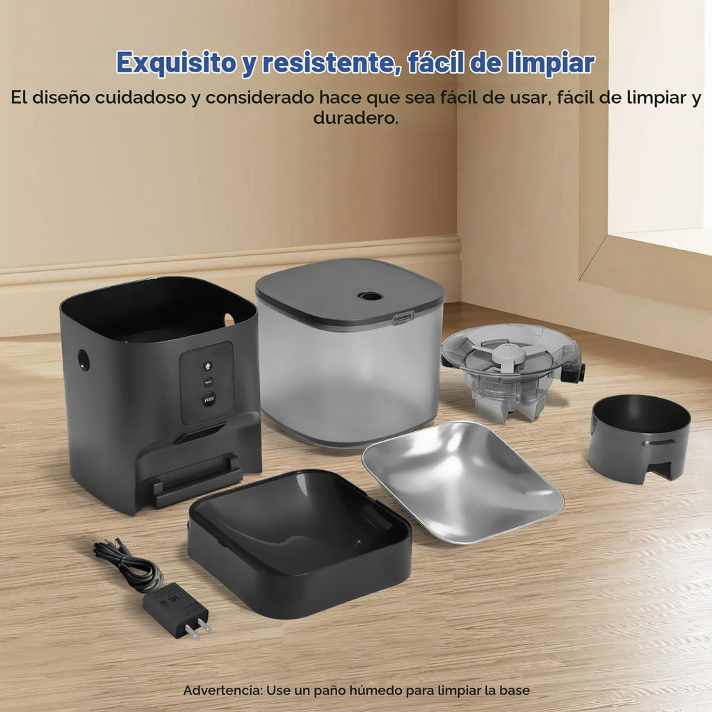 Alimentador automático para gatos, dispensador de alimentos