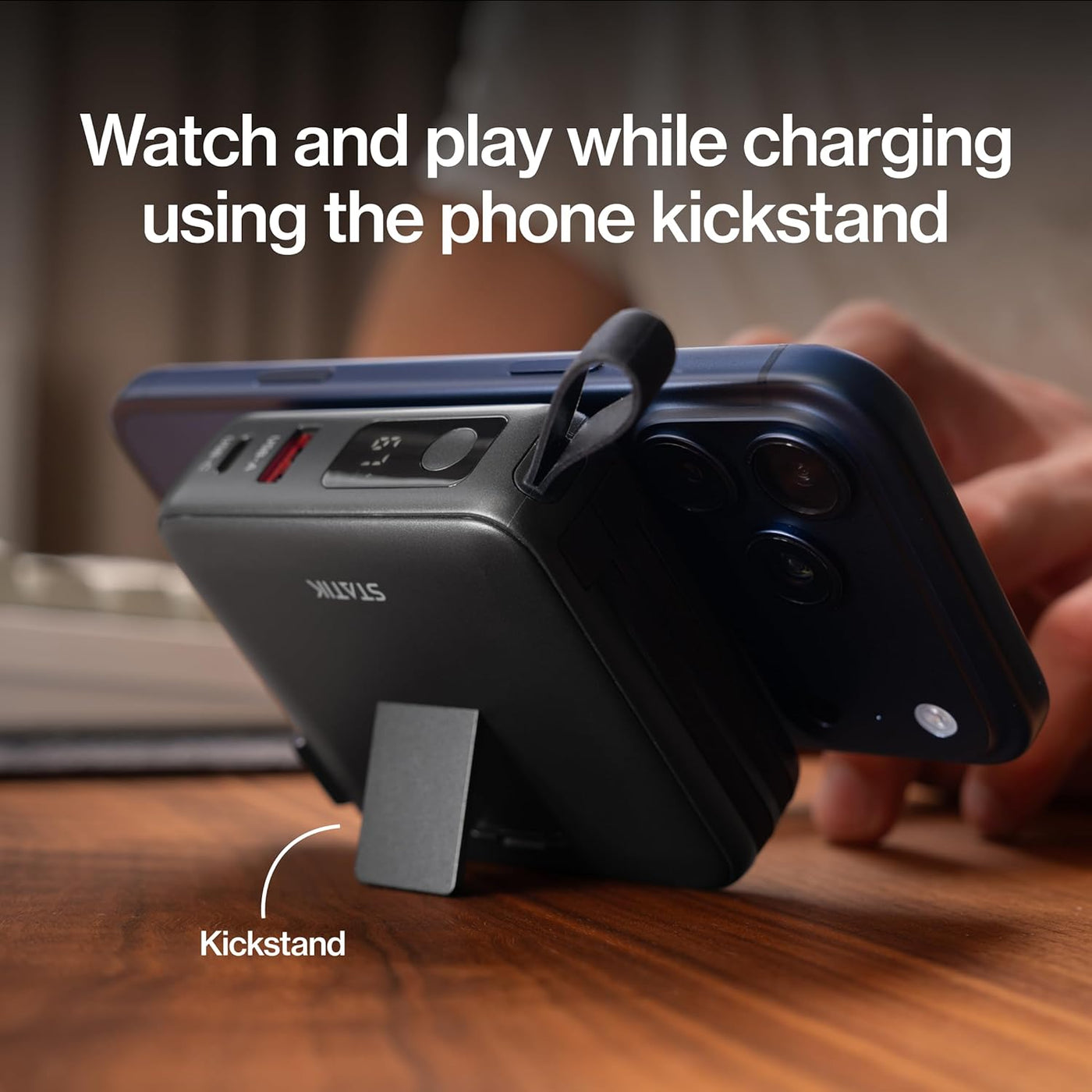 Statik SmartCharge (Gen 2) - Cargador de viaje 5 en 1, enchufe de p...
