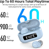 TOZO NC9 Auriculares inalámbricos híbridos con cancelación activa d...