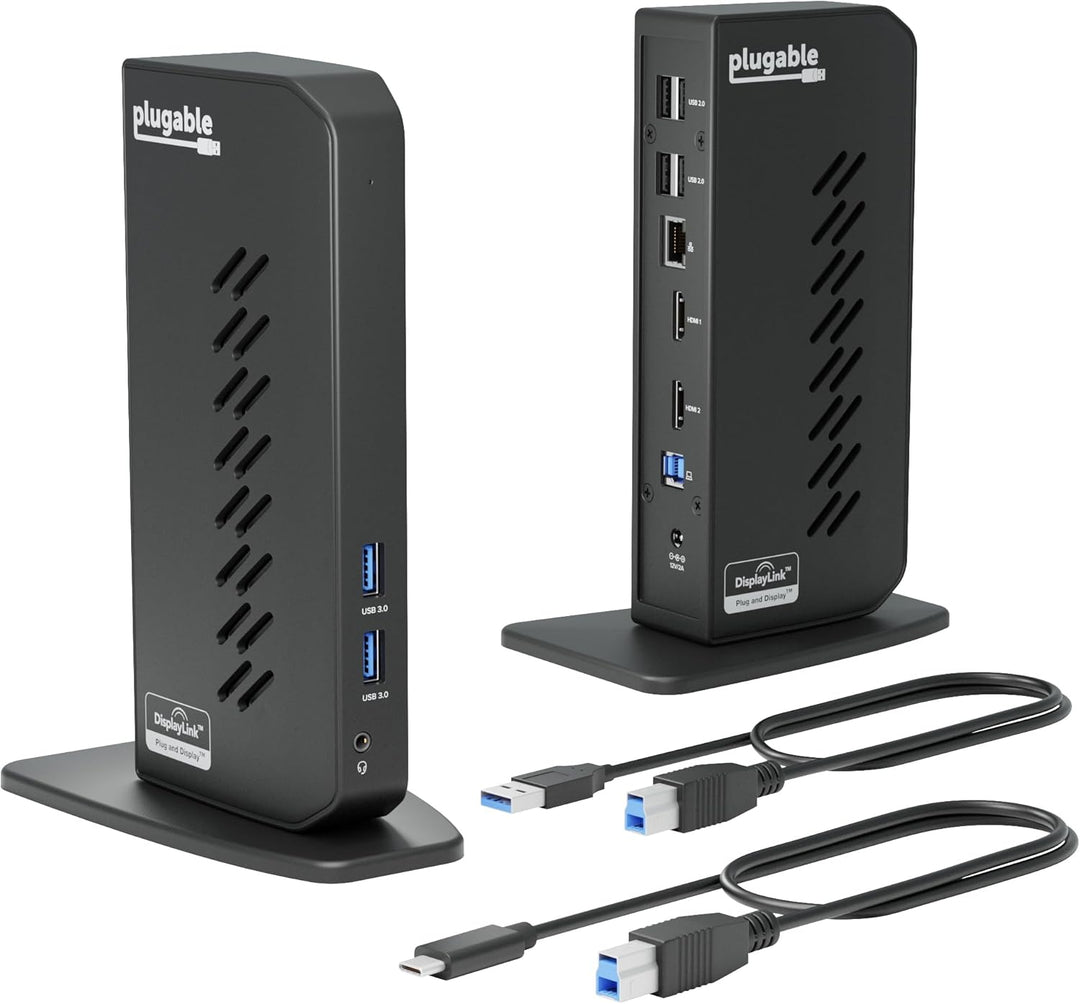 Plugable Estación de acoplamiento universal USB 30 y USB-C