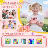 Cámara para Niños con Impresión Instantánea Juguetes para Niñas Ado...