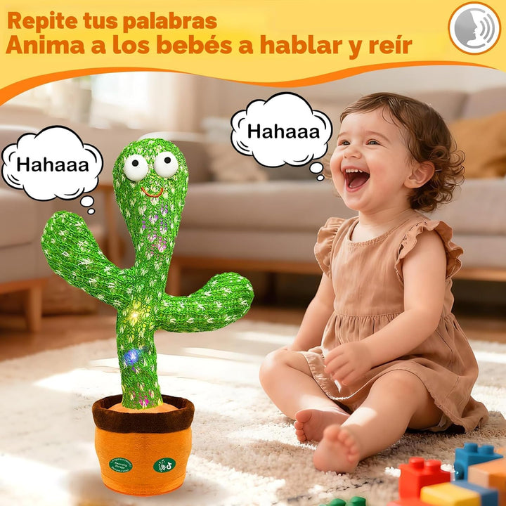 Hunfur Juguete de cactus parlante que imita el baile, regalo divert...