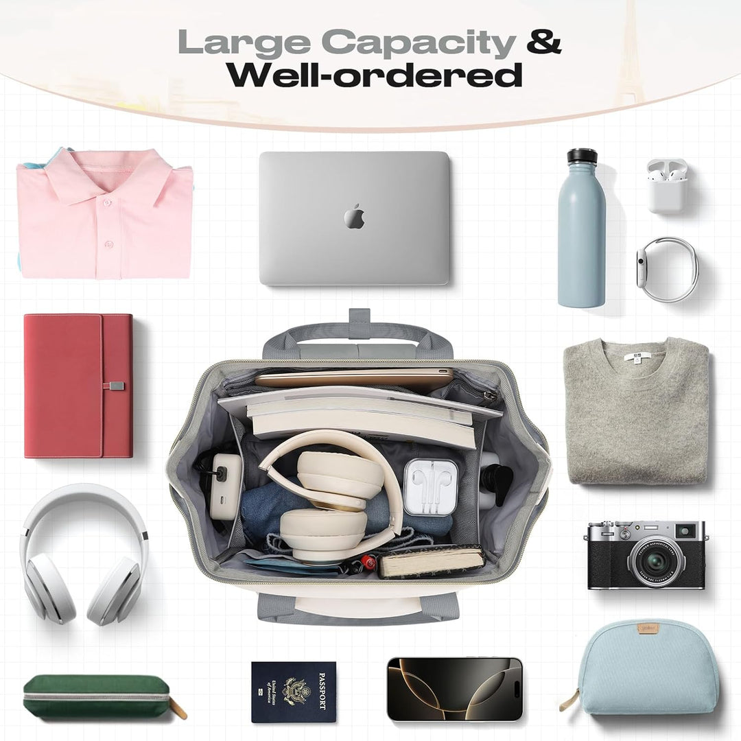 Maelstrom Mochila de viaje para mujeres y hombres, mochila para lap...