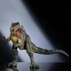 Figura de Dinosaurio Giganotosaurus Colección Hammond de Mattel Jurassic World Dominion, 21 Articulaciones, Ojos de Vidrio, Cola Alambreada y Lengua Posable