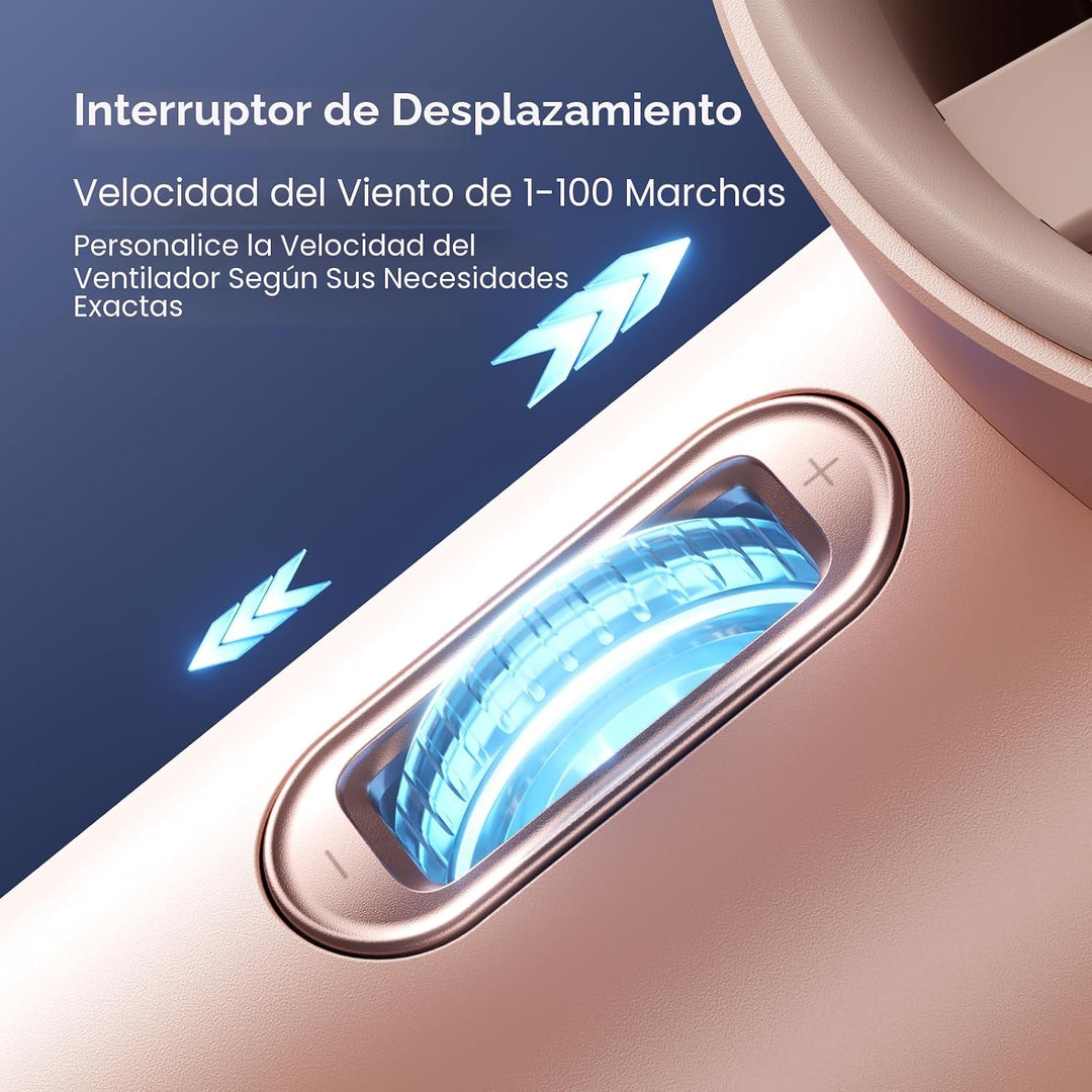 Ventilador de mano JISULIFE Pro1S - Flujo de aire de última generac...
