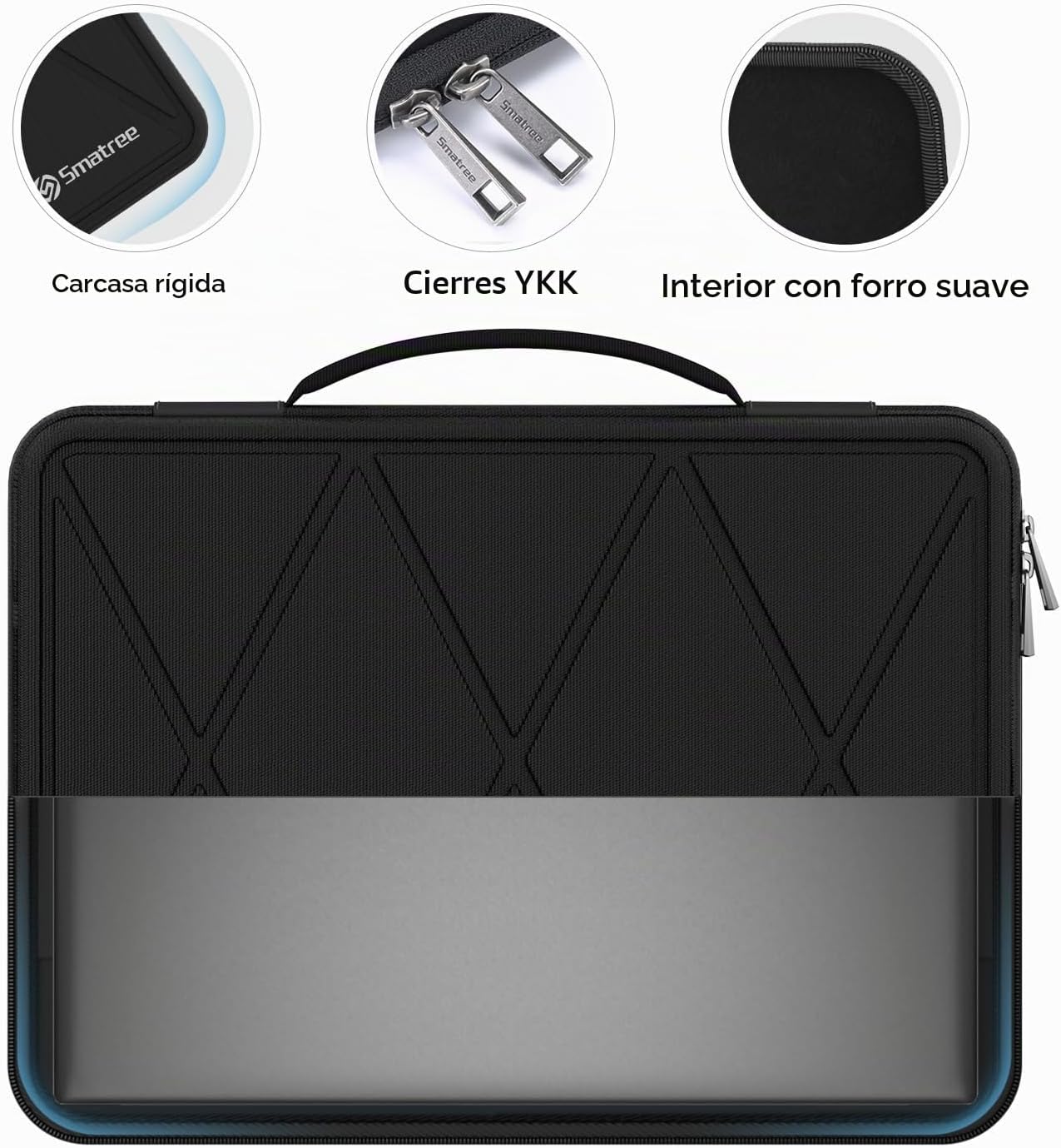 Smatree M50T Hard EVA Funda protectora para MacBook Pro M5pro 2026...