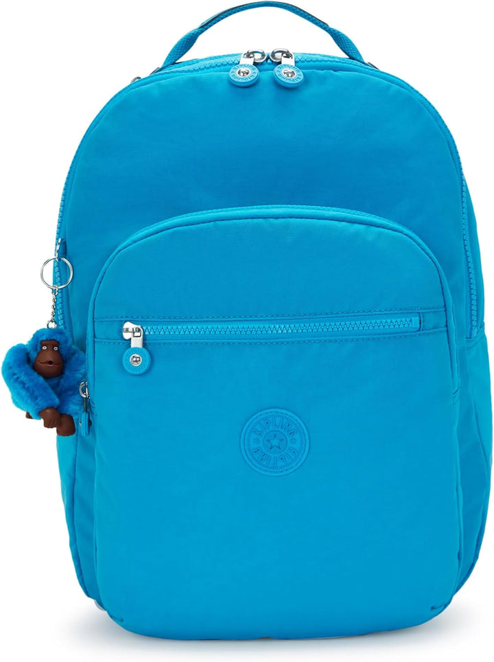 Kipling Mochila para portátil Seoul de 15 pulgadas para mujer, dura...