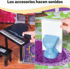 Lámpara Mi casa de muñecas con muebles, de KidKraft