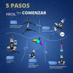 Lanzacohetes para niños, Spinner Rokcet, juguetes Rokcet para niños de 6 a