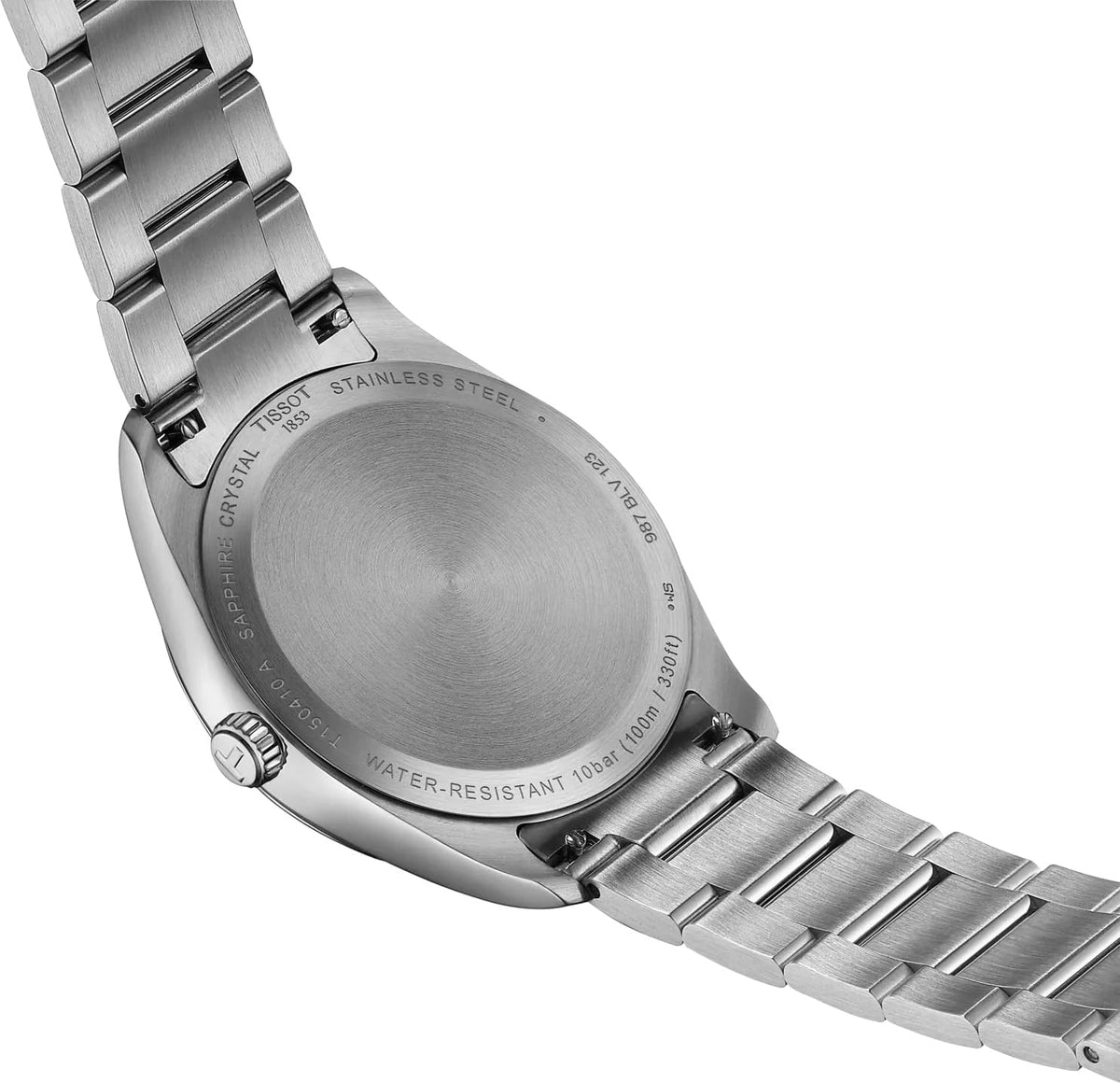 Tissot PR 100, cuarzo suizo, 1.575 en, esfera azul, reloj para hombre