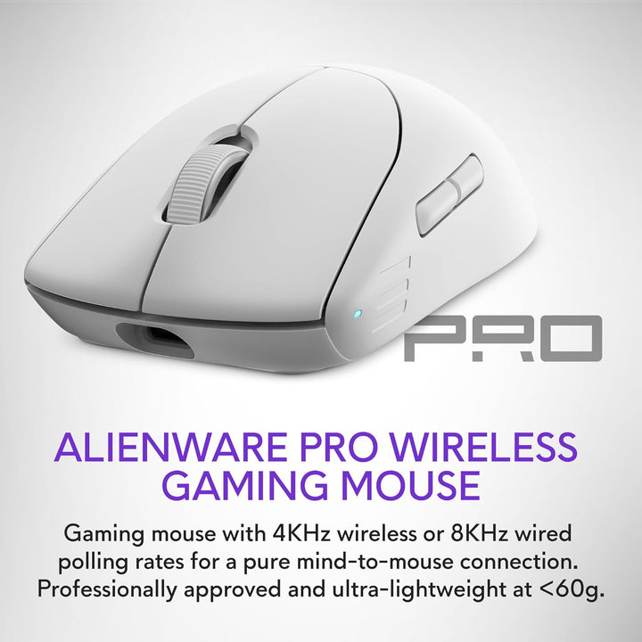 Alienware Pro - Ratón inalámbrico para juegos - Conectividad inalám...